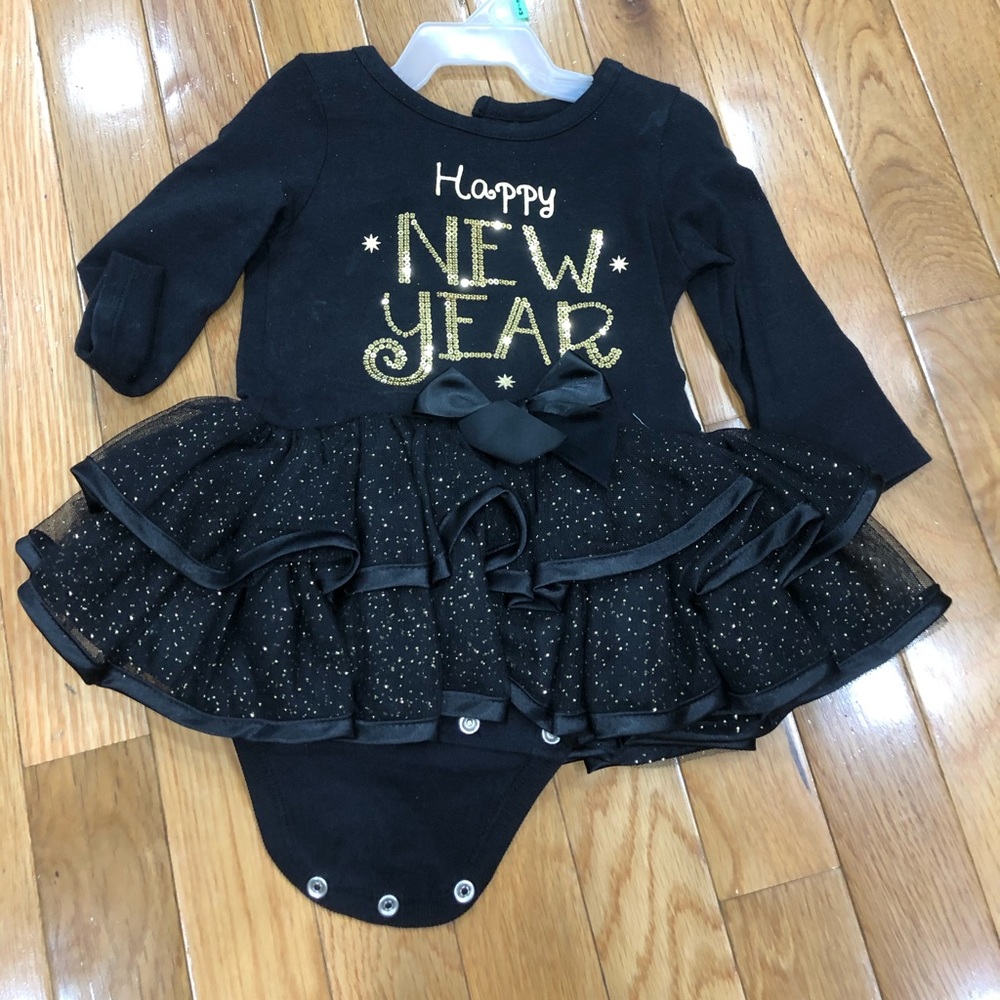 New Years fancy one piece dress